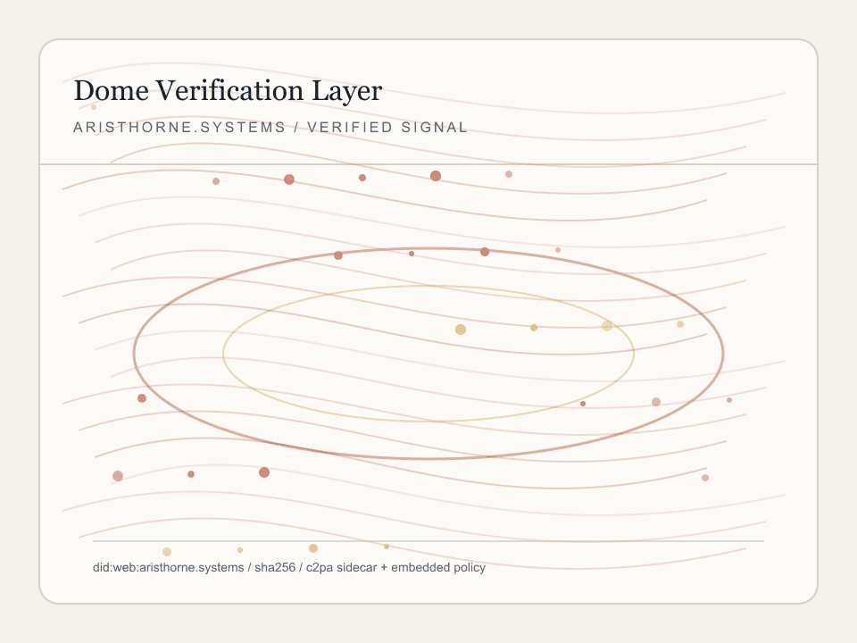 Dome verification layer signal diagram